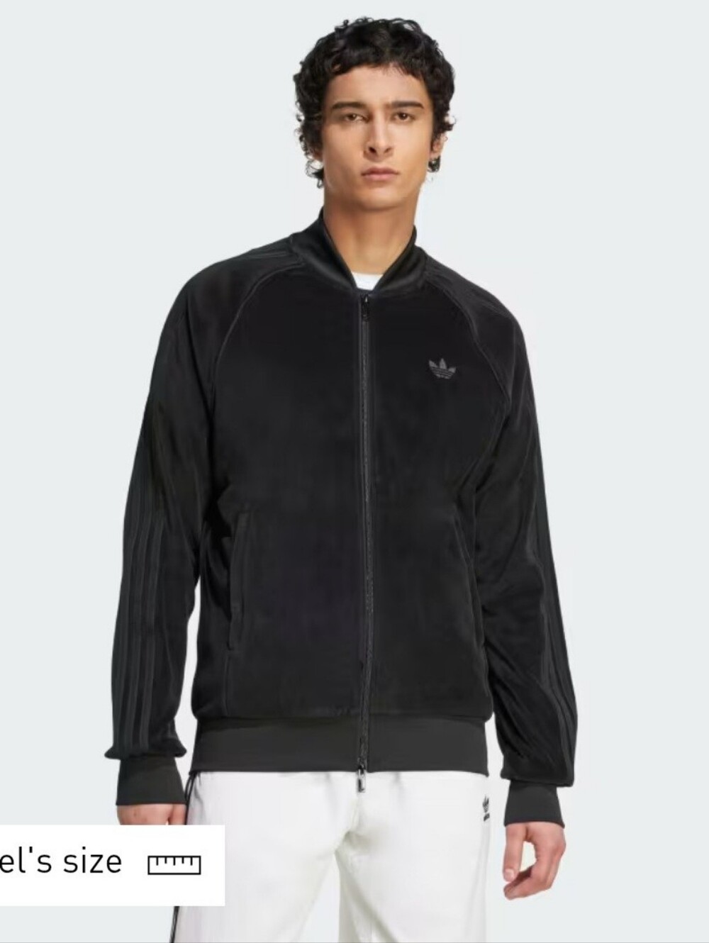 Adidas SST Adicolor Velour Track Top Size Small